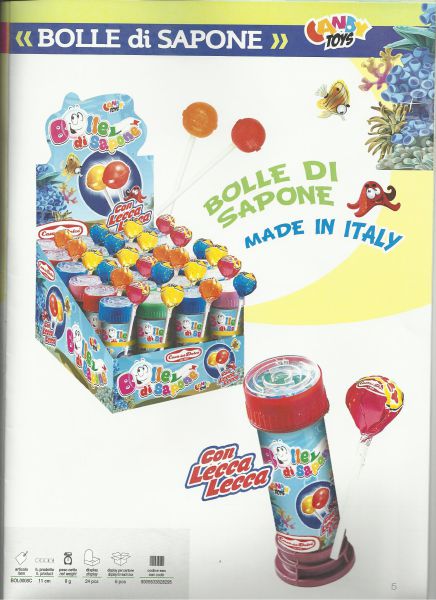 Bolle di sapone Made in Italy