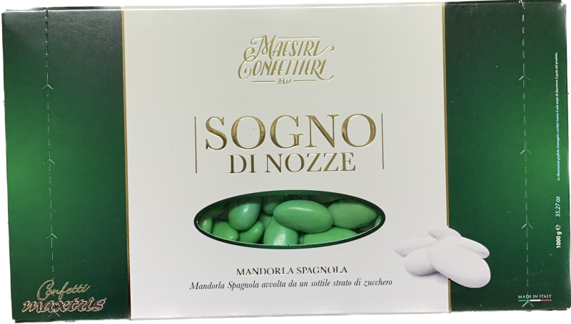 vendita CONFETTI MAXTRIS SOGNO DI NOZZE KG.1 VERDI Confetti Maxtris